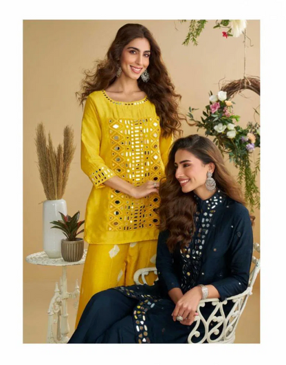 Aanji Yellow Co-ord Set