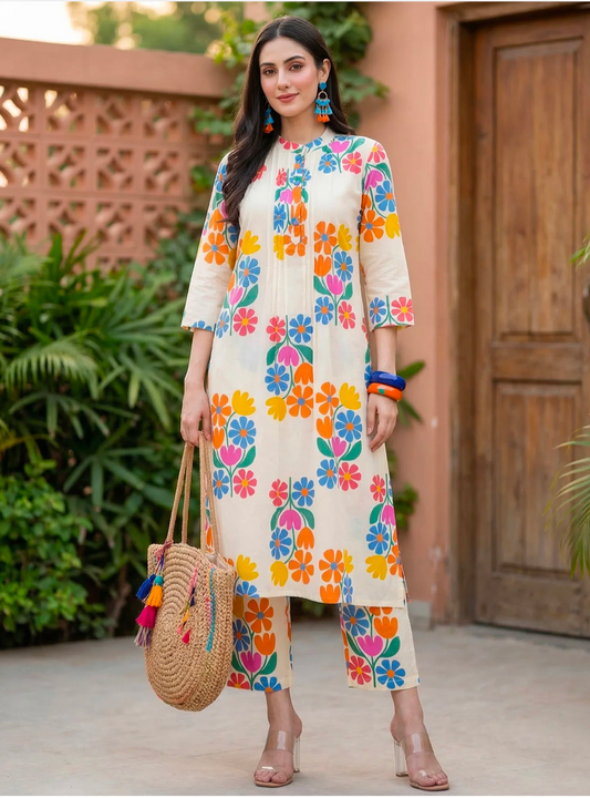 Khili Multicolor Co-ord Set A1