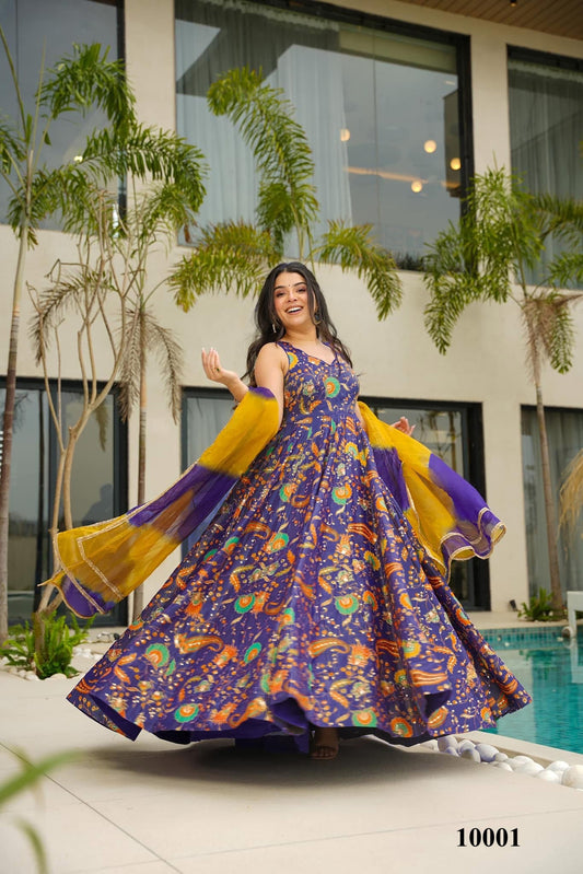 Matrut | Gulnoor Purple Anarakali