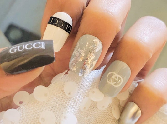 Gucci Fashion Nails freeshipping - LYNSAYNAILS