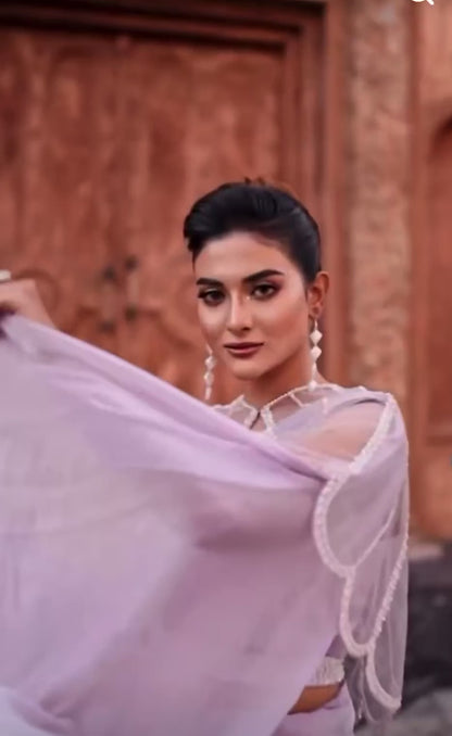 Matrut  | 1 min Saree Lavender Siren