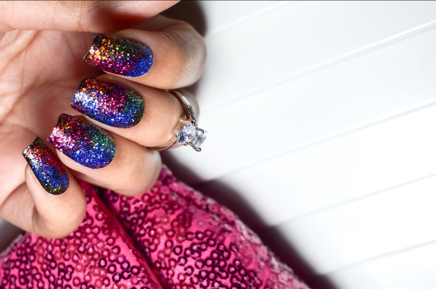 Disco Night Nails - Vivid